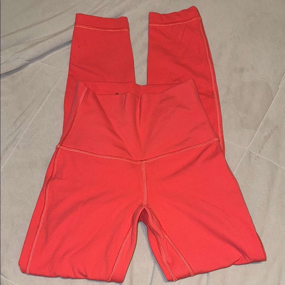 lululemon athletica salmon Leggings
